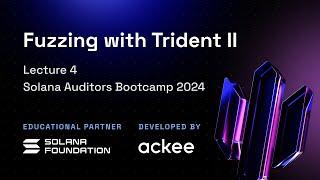 Solana Anchor Program Fuzzing with Trident II