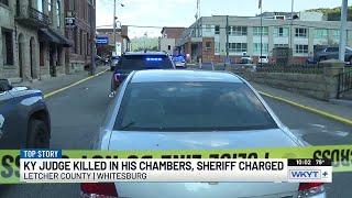 Kentucky judge shot, killed in his chambers; sheriff charged with murder