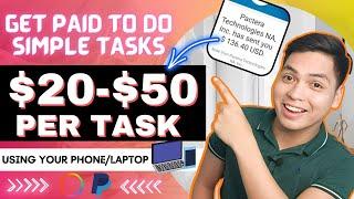 Get Paid To Do Simple Tasks! | Micro Freelancing Sites | $20-$50 Per Micro Tasks Online