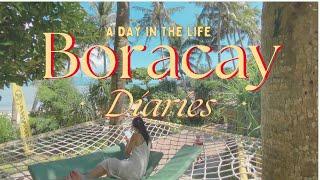 ️ how I spent my day in Boracay as a solo traveler  | a relaxing silent vlog 