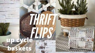 Thrift Flips ~ Upcycled Baskets