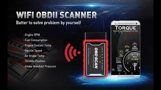 How to use Kingbolen Bluetooth WIFI OBD2 scanner