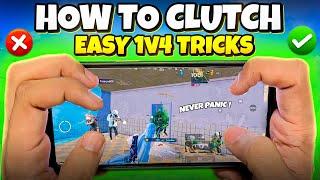 (Pt.2) How to Clutch 1v4 Everytime | Improve Close Range & Game Sense | BGMI Tips & Tricks