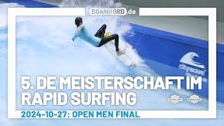 5. Deutsche Meisterschaft im Rapid Surfing, RheinRiff Düsseldorf, Open Men Final