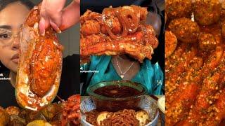 Best Tiktok seafood boil mukbang 2024|tiktok compilation |