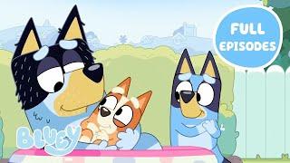 Bluey FULL Episodes Seasons 1 - 3  | Featuring Dad Baby, Faceytalk and more! | 2 HOURS | Bluey