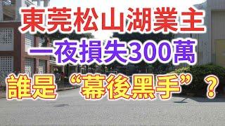 東莞松山湖小區業主,一夜損失300萬,要求退房!東莞樓市徹底涼了,成交暴跌60%,東莞二手房參考價來了,成交大跌60%，东莞楼市彻底凉了,誰是“幕後黑手”?东莞二手房参考价来了！房子還如何賣?