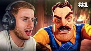 J'AI RELANCÉ HELLO NEIGHBOR car JE N'AVAIS JAMAIS FINI LE JEU !  (Hello Neighbor Acte 1)