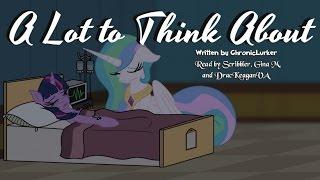 Pony Tales [MLP Fanfic Reading] A Lot to Think About (sadfic/tragedy/AU)