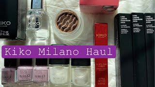 KIKO MILANO MAKEUP HAUL | Swatches | Eyeshadow sticks, Nail Polish, Magnetic Eyeshadow, Lipstick