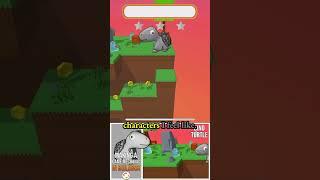 Choosing adventure run template - making a game mechanic in Buildbox - Character 3.5: Raz the Rabbit