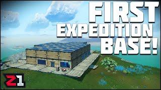 Building Our FIRRST Base in Expeditions Update ! No Mans Sky Expeditions | Z1 Gaming