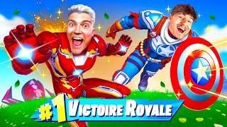 FORTNITE mais on DEVIENT des SUPER HÉROS