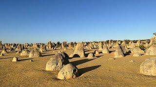 [4K Drone Video] The Pinnacles in Western Australia, A Stone Forest in The Desert