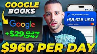 Laziest $180/Hour Google Books Side Hustle! (Make Money Online)