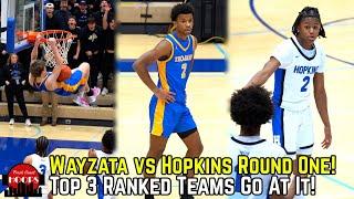 Hopkins And Wayzata GO AT IT In Packed Gym! Full Game Highlights!