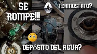 Problemas de refrigeración "termostato, carcasa, tapa y depósito del agua"  aquí les cuento todo...