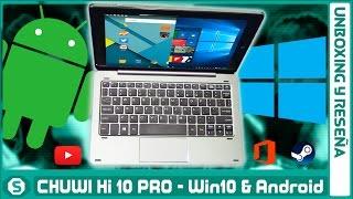 Chuwi Hi 10 PRO - Tableta Dual OS (REVIEW en ESPAÑOL)