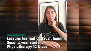 Savan tells you all about her lessons learned at Saxion