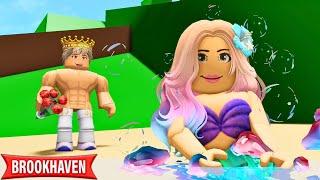 THE PRINCE FELL IN LOVE WITH A MERMAID!! ROBLOX MOVIE (CoxoSparkle2)