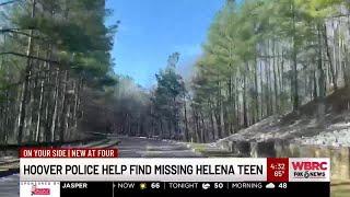 Hoover Police help find missing Helena teen