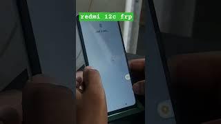 redmi 12c Frp bypass