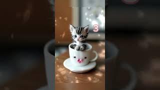 Cup-tivated #cute #cat #cutecat #shorts