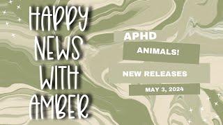 Happy News with Amber | Animals Sticker Book and NEW Releases