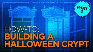 Building a Halloween Crypt - Part 3: Fake Brick Walls & Hard Coating