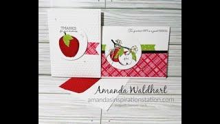 Stampin' Up! Apple Harvest with Amanda's Inspiration Station