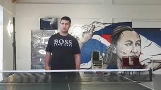 Backhand serve in Table Tennis for beginners