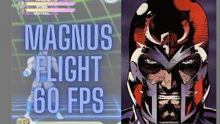 MvC2 - Magneto Basic Flight Combo 60FPS