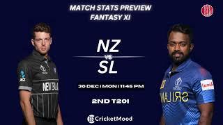 Sri Lanka vs New Zealand | NZ vs SL 2nd T20i Match | Dream11 Prediction Who Will Win ?