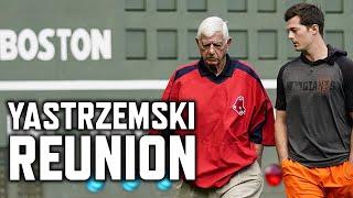 A Yastrzemski Reunion at Fenway Park