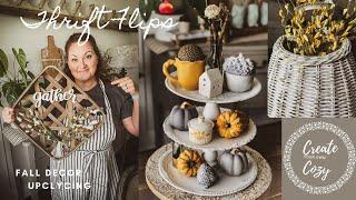 Thrift Flip ~ Fall Decor Upcyling ~ Fall DIY