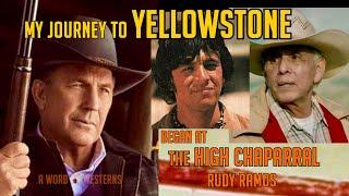 YELLOWSTONE & HIGH CHAPARRAL’s Rudy Ramos!  Exclusive On-Location Star Studded Stories! AWOW