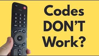 One for All Universal Remote Tutorial - When Codes Don't Work! #universalremote #oneforall