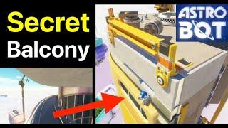 Astro Bot: Secret Balcony (Top 10 Hidden Secrets) Construction Derby Glitch