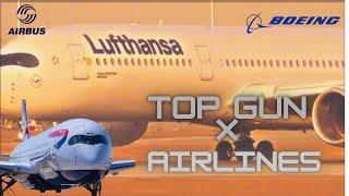 Top Gun Danger Zone ft.Airlines | #Airlines #Topgun #maverick | PowerOfAir