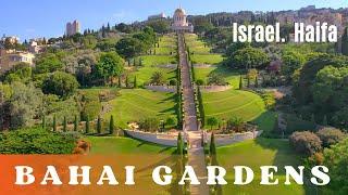 Baha'i Gardens in Haifa. Israel.