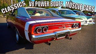 Muscle Cars, Power Boats and Ultra Cool Classics!! *V8 Startups*