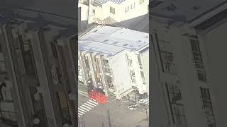 Drone footage reveals quake damage in Japan