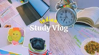 24-hour study vlog | early morning, studying, taking notes