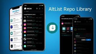 AltList Repo IPA Library supports iOS 14 up to iOS 17.4.1 (the latest iOS for iPhone and iPadOS).