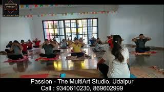 Yoga workshop by passion - The MultiArt Studio, Udaipur | Dance class in udaipur | Best dance studio