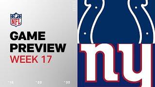 Indianapolis Colts vs. New York Giants | 2024 Week 17 Game Preview