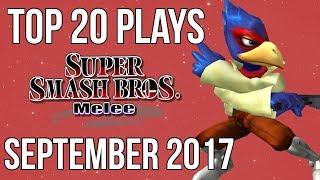 Top 20 SSBM Plays of September 2017 - Super Smash Bros Melee