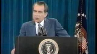 Richard Nixon - "I'm not a crook"