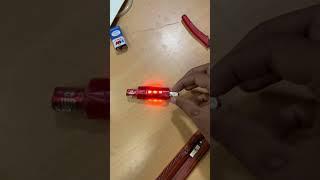 Automatic Led cricket stump bails using magnet making