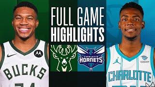 Milwaukee Bucks vs Charlotte Hornets FULL GAME HIGHLIGHTS｜2023-24 NBA Season｜2/29 2024